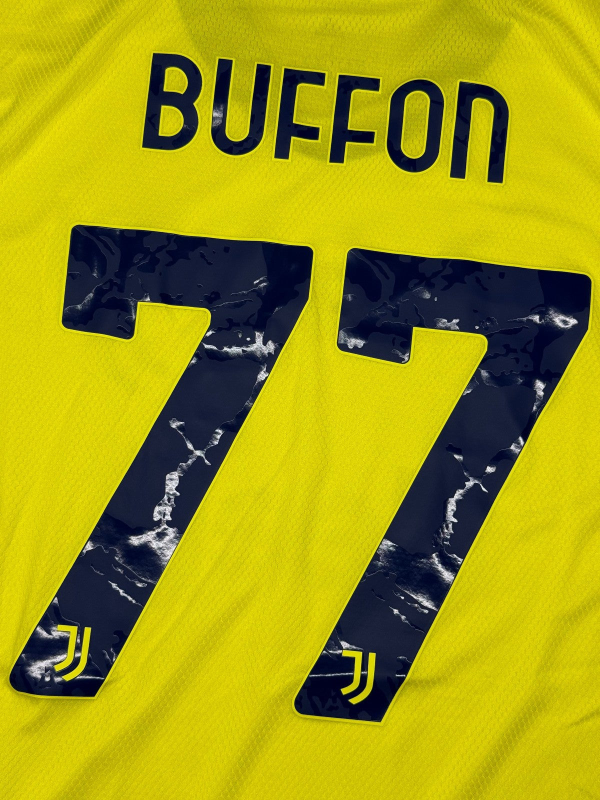 maglia match worn Juventus BUFFON #77 2020 2021 Jeep adidas champions league