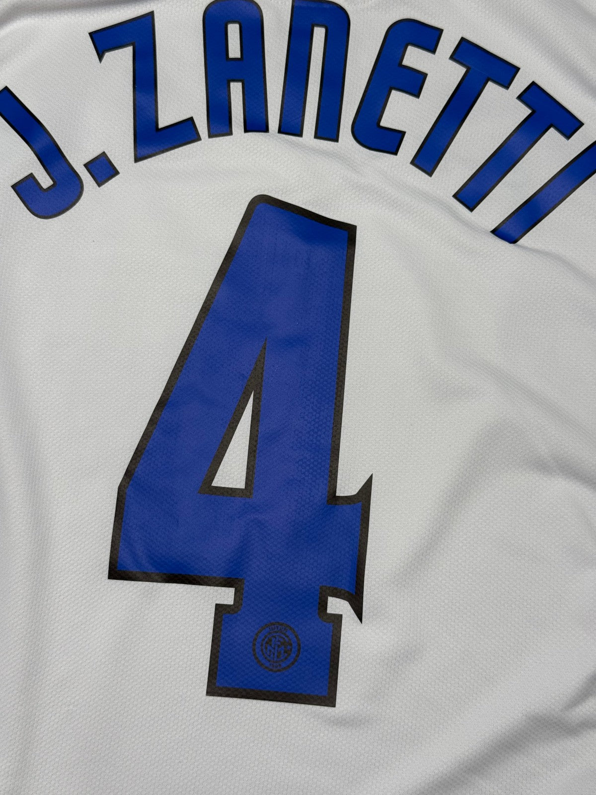 Maglia calcio vintage Inter Javier Zanetti Pirelli Nike 2006 2007 Serie A jersey
