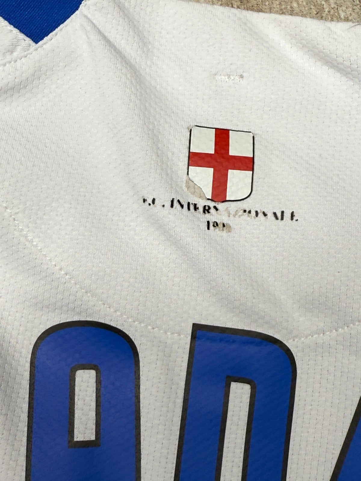 Maglia calcio vintage Inter Javier Zanetti Pirelli Nike 2006 2007 Serie A jersey