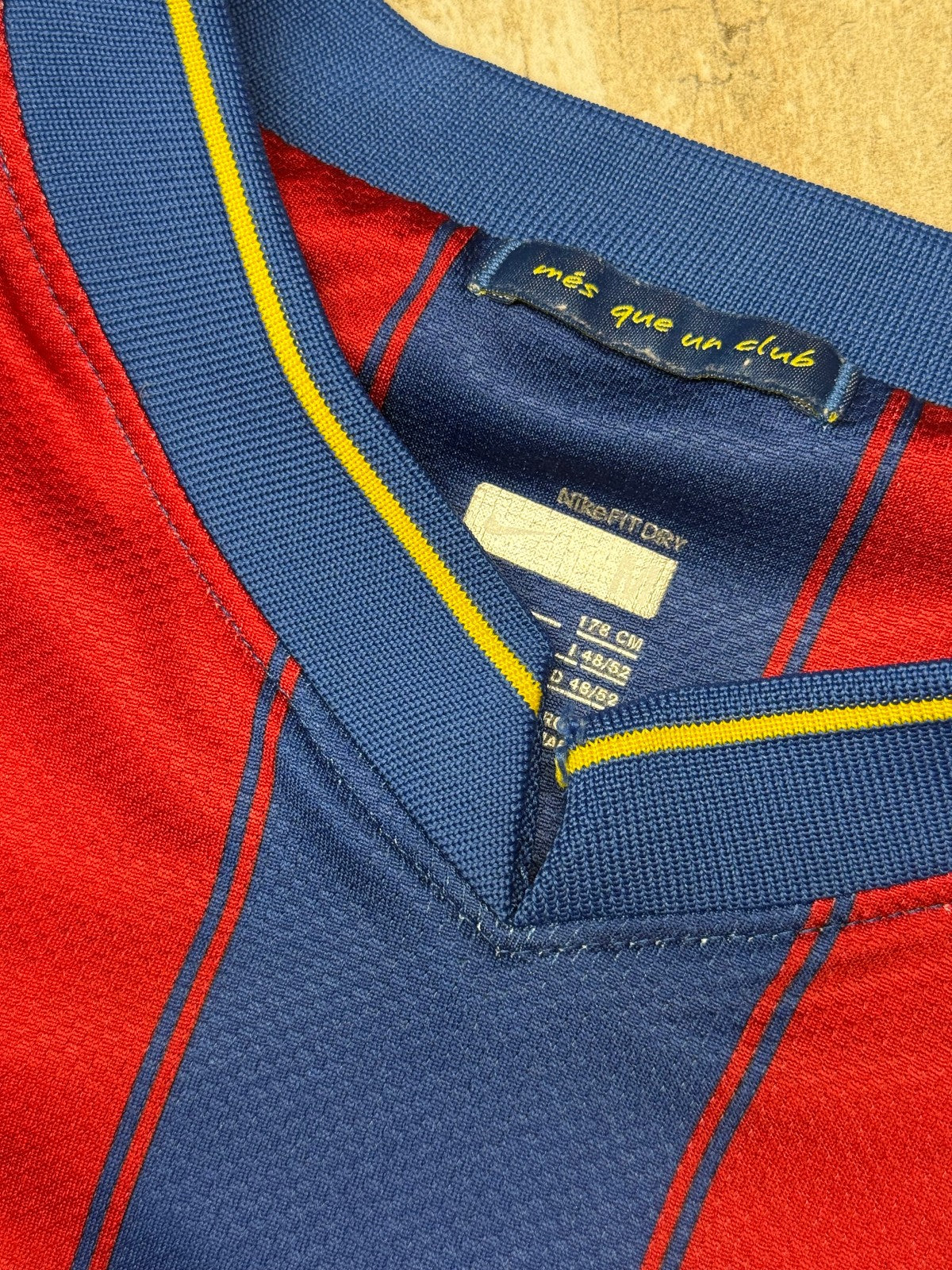 maglia calcio MESSI barcellona vintage NIKE 2009 2010 shirt jersey final unicef