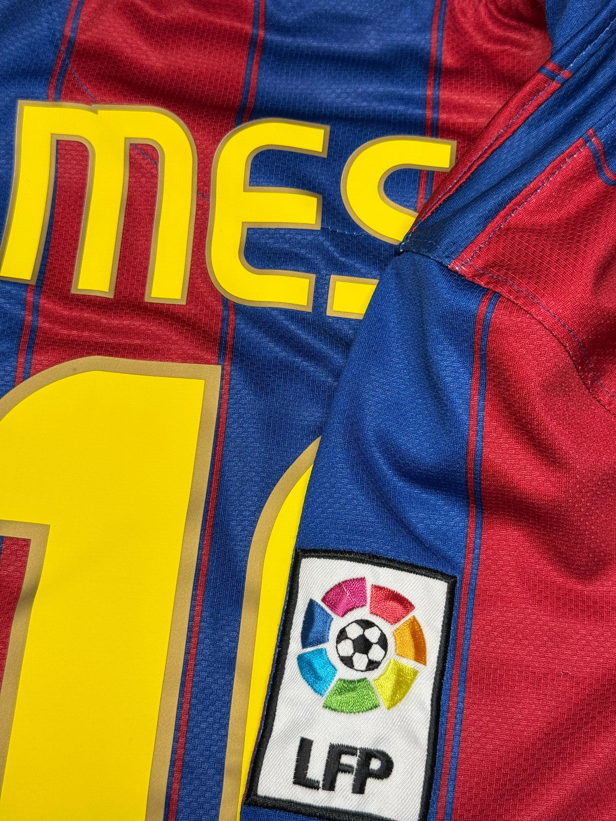 maglia calcio MESSI barcellona vintage NIKE 2009 2010 shirt jersey final unicef