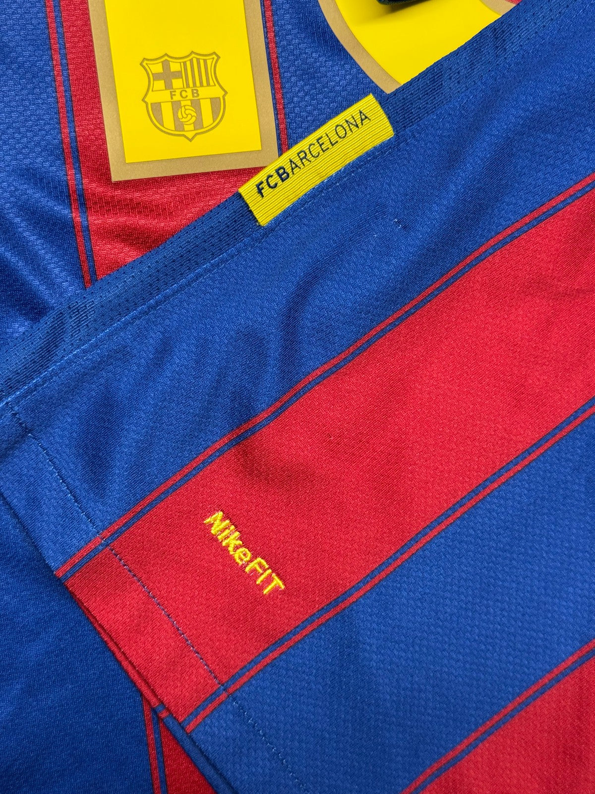 maglia calcio MESSI barcellona vintage NIKE 2009 2010 shirt jersey final unicef