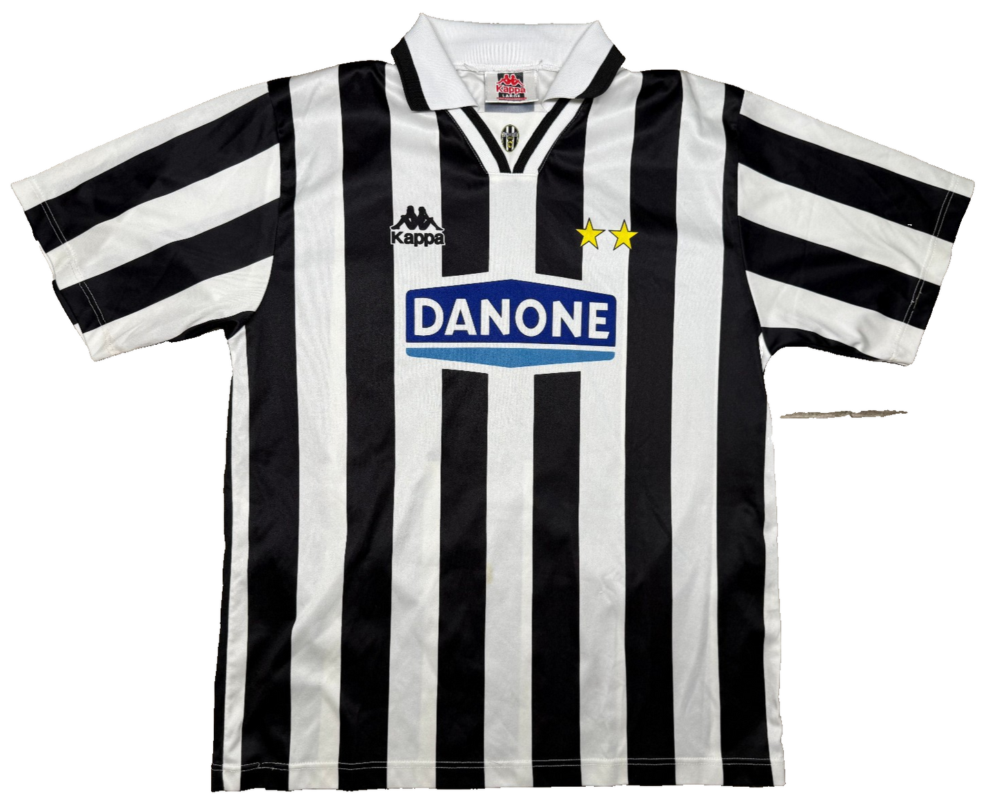 maglia calcio juventus vintage VIALLI Kappa 1994 1995 L home Danone FAN VERSION