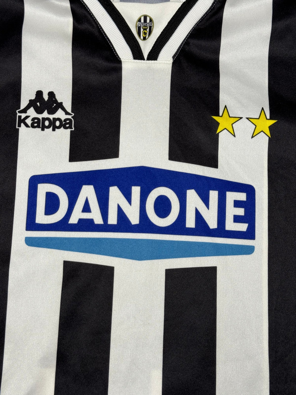 maglia calcio juventus vintage VIALLI Kappa 1994 1995 L home Danone FAN VERSION