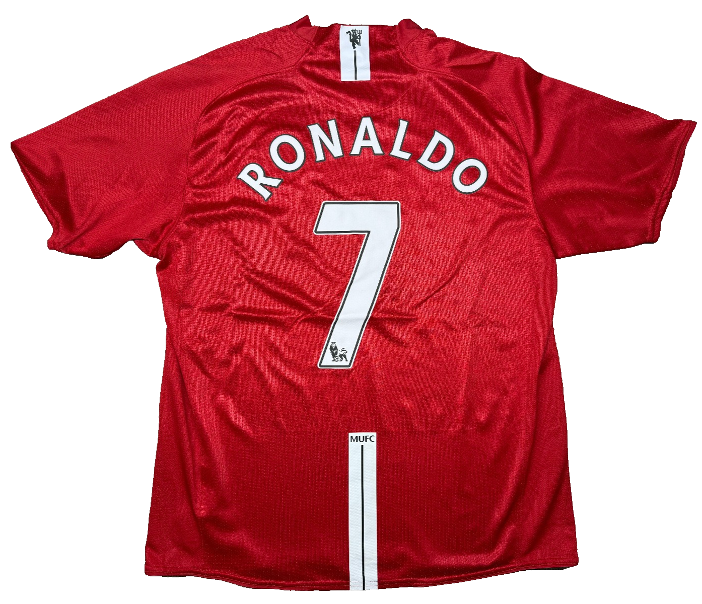 cristiano ronaldo manchester united shirt NIKE 2007 2008 AIG jersey authentic XL