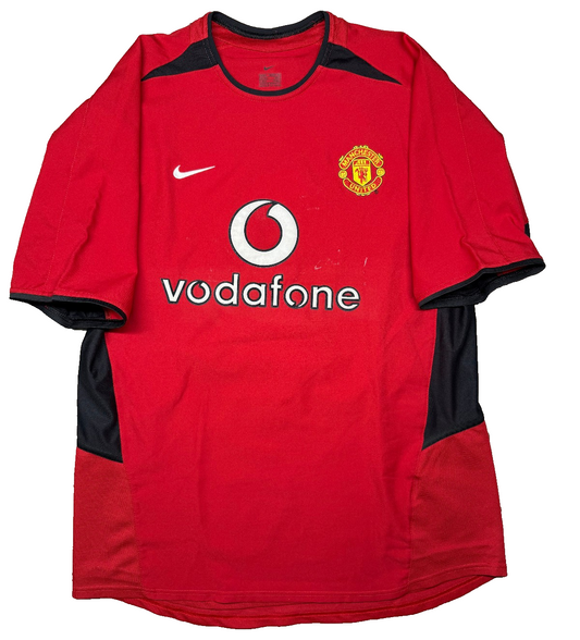 maglia calcio Cristiano Ronaldo manchester united 2002 2003 Vodafone CR7 M