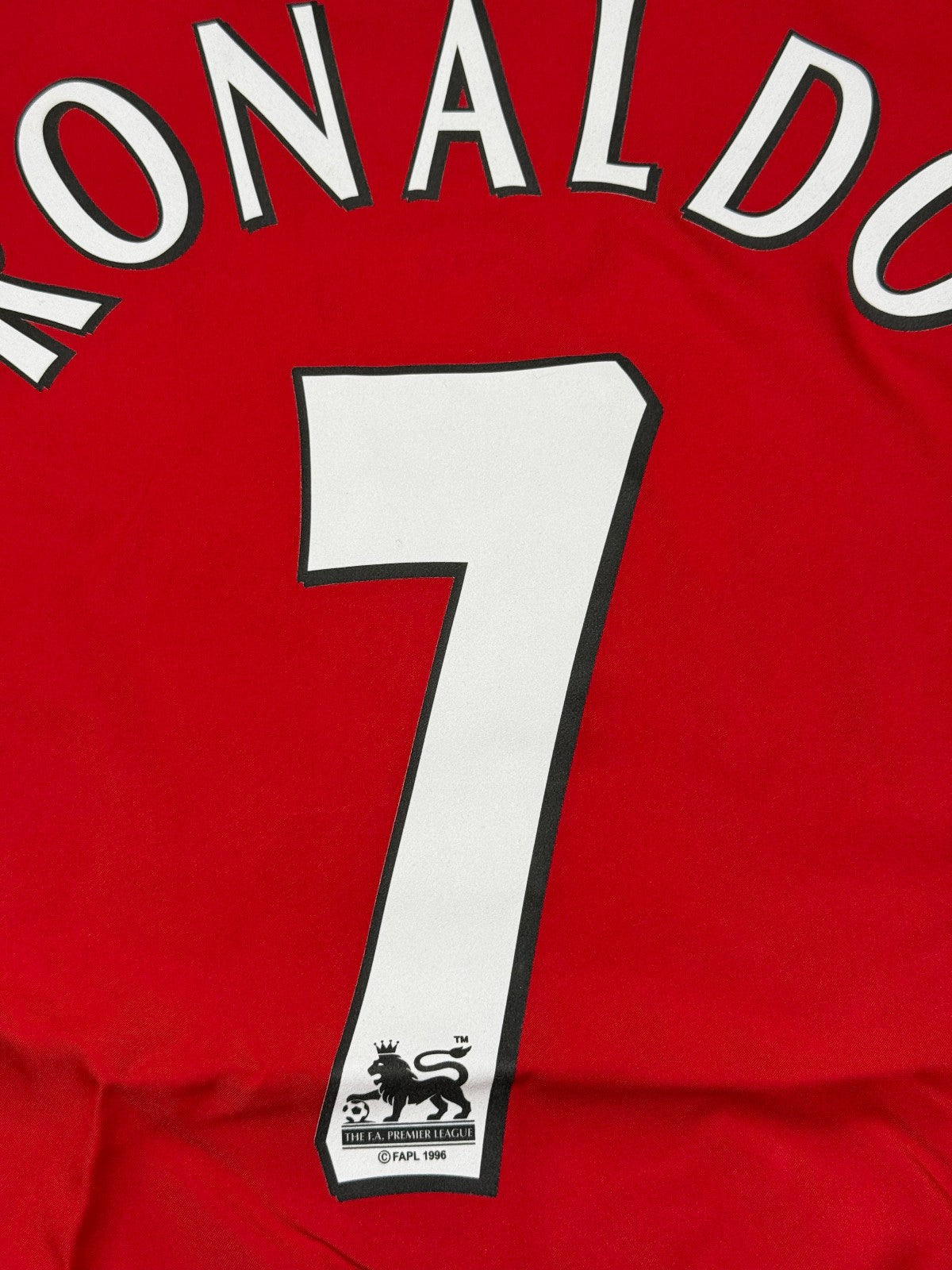 maglia calcio Cristiano Ronaldo manchester united 2002 2003 Vodafone CR7 M