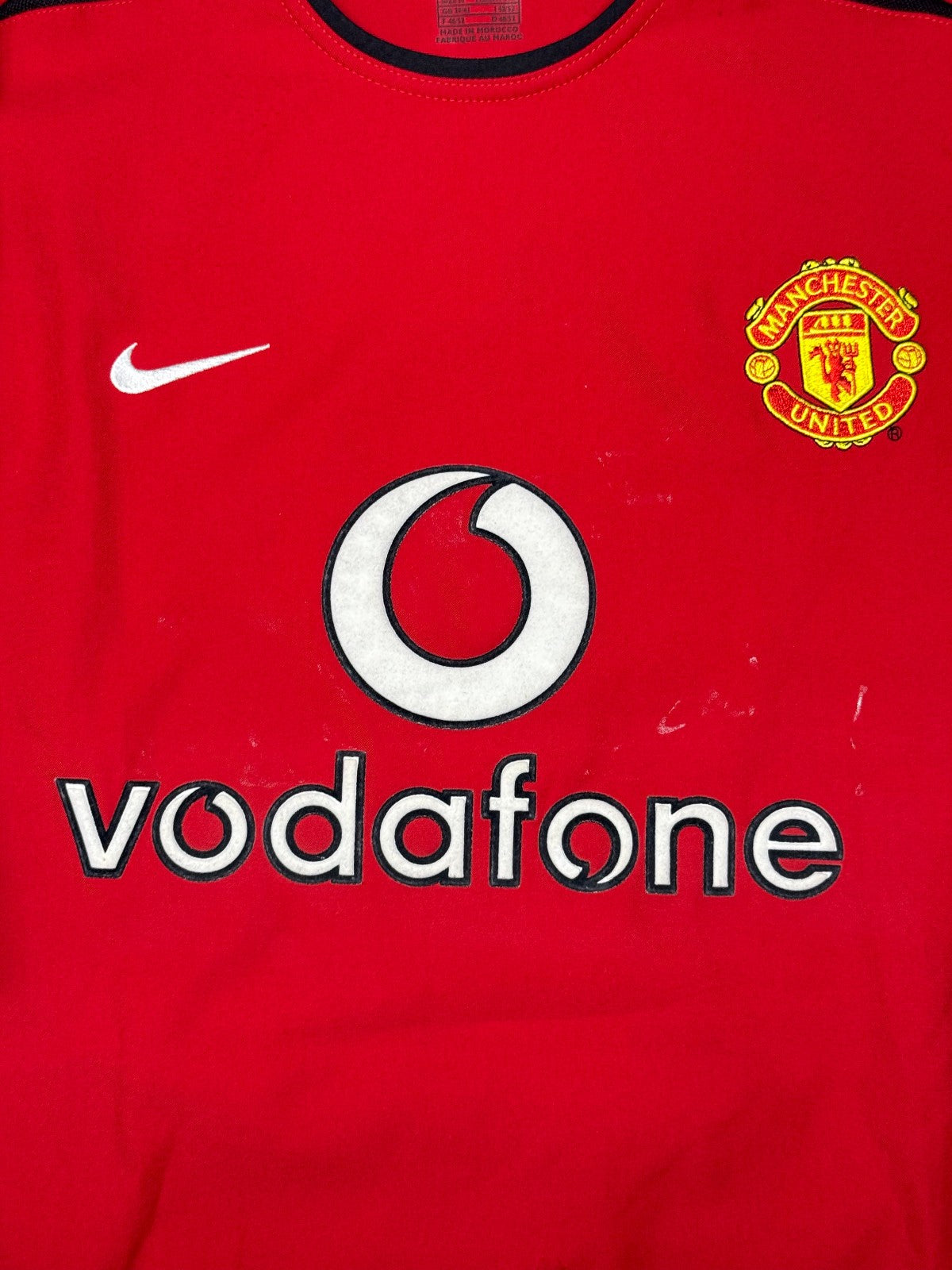 maglia calcio Cristiano Ronaldo manchester united 2002 2003 Vodafone CR7 M
