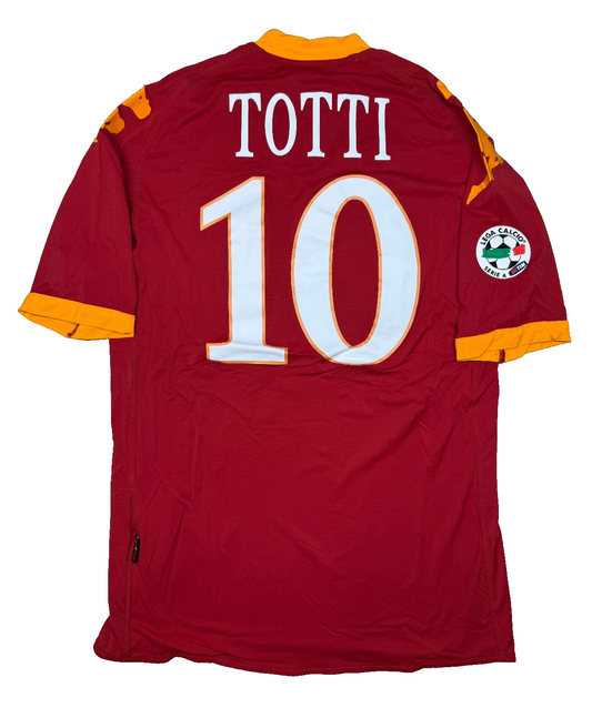 maglia calcio vintage Roma Totti Kappa Wind 2008 2009 M vintage Gara