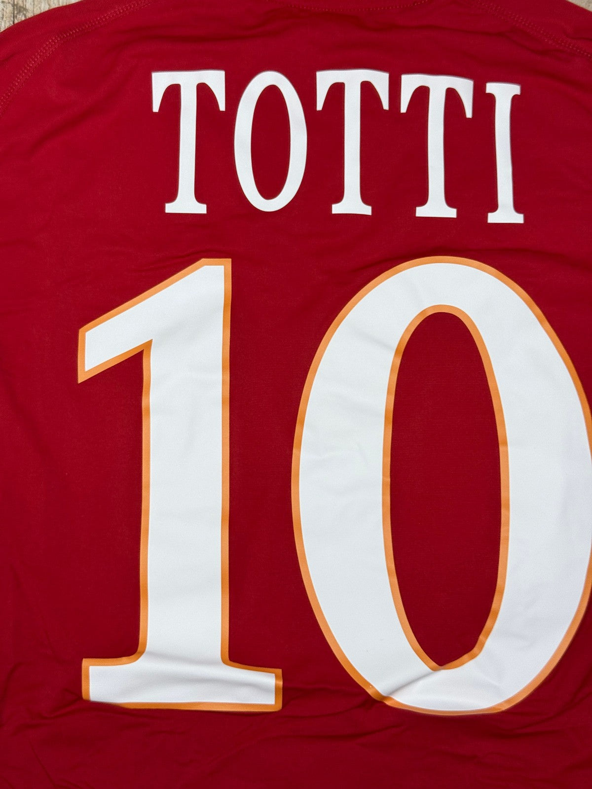 maglia calcio vintage Roma Totti Kappa Wind 2008 2009 M vintage Gara