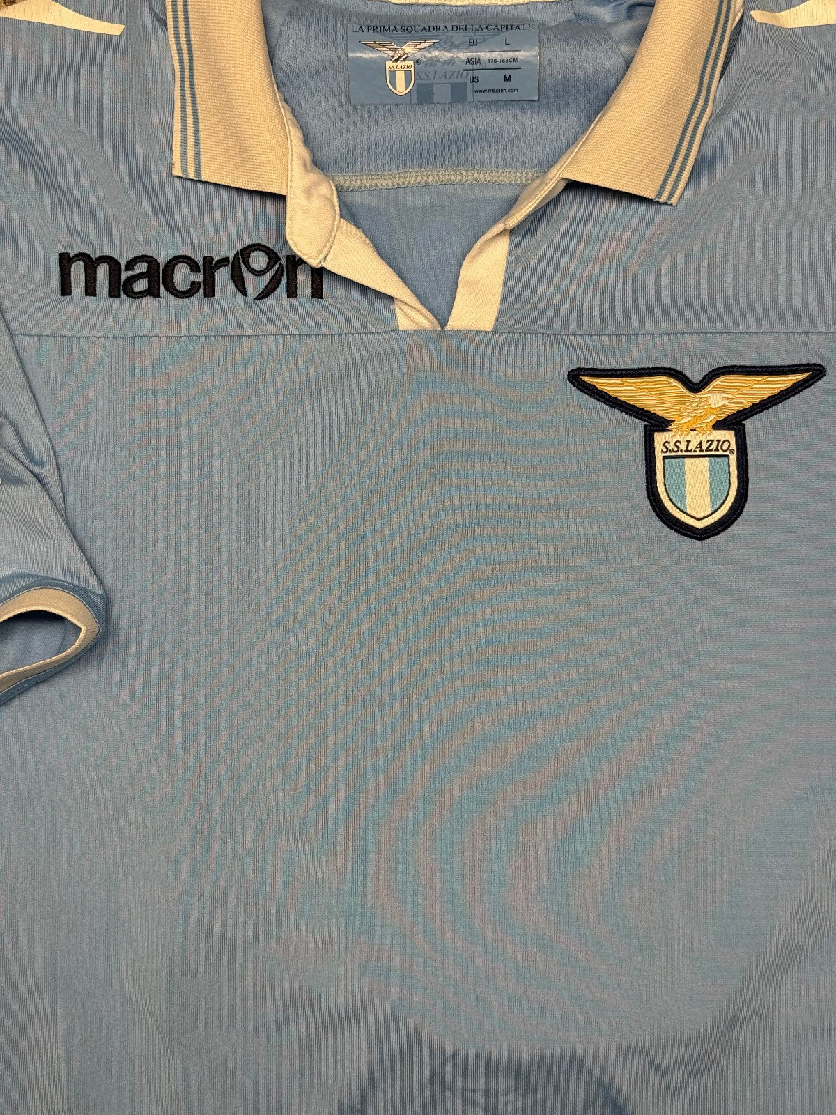 maglia lazio vintage macron calcio HERNANES home shirt camiseta 2012 2013