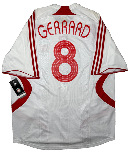 shirt liverpool Gerrard Adidas 2007 2008 carlsberg home shirt maglia *NEW*