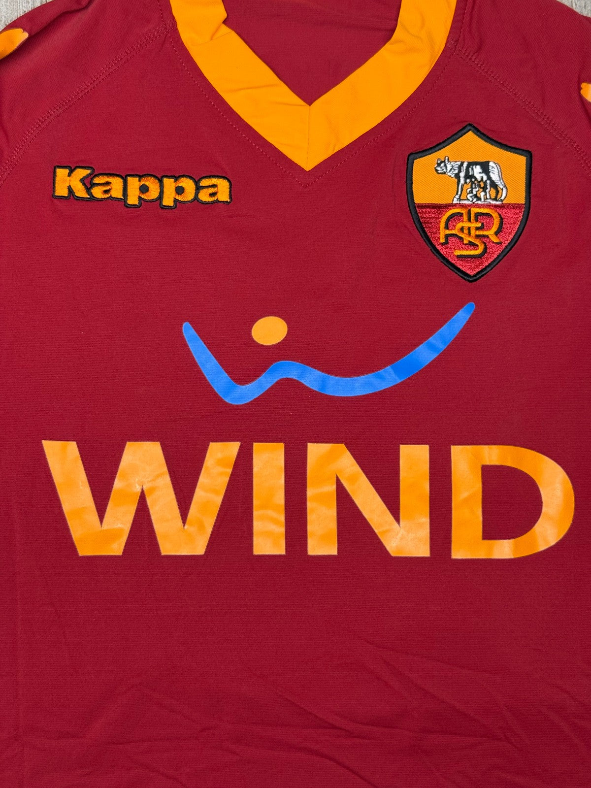 maglia calcio vintage Roma Totti Kappa Wind 2008 2009 M vintage Gara