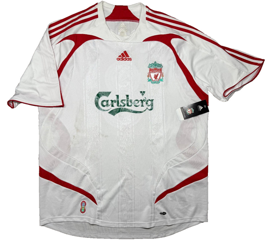shirt liverpool Gerrard Adidas 2007 2008 carlsberg home shirt maglia *NEW*