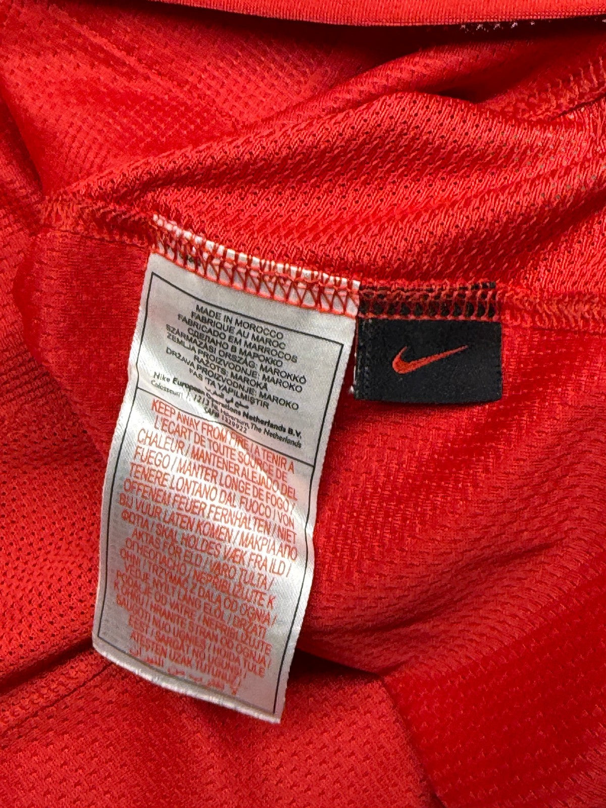 cristiano ronaldo manchester united shirt NIKE 2007 2008 AIG jersey authentic XL
