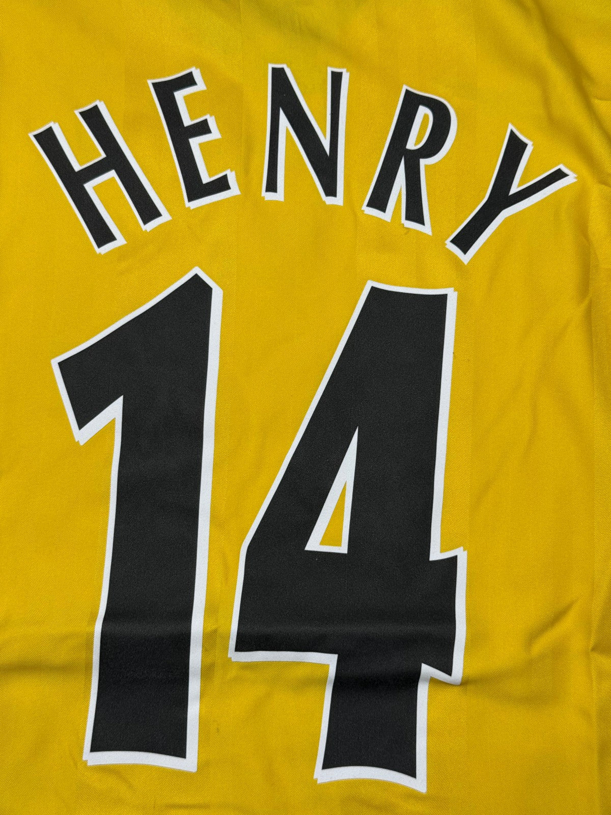 maglia calcio vintage HENRY Arsenal Nike 2005 2006 O2 M UEFA Champions League