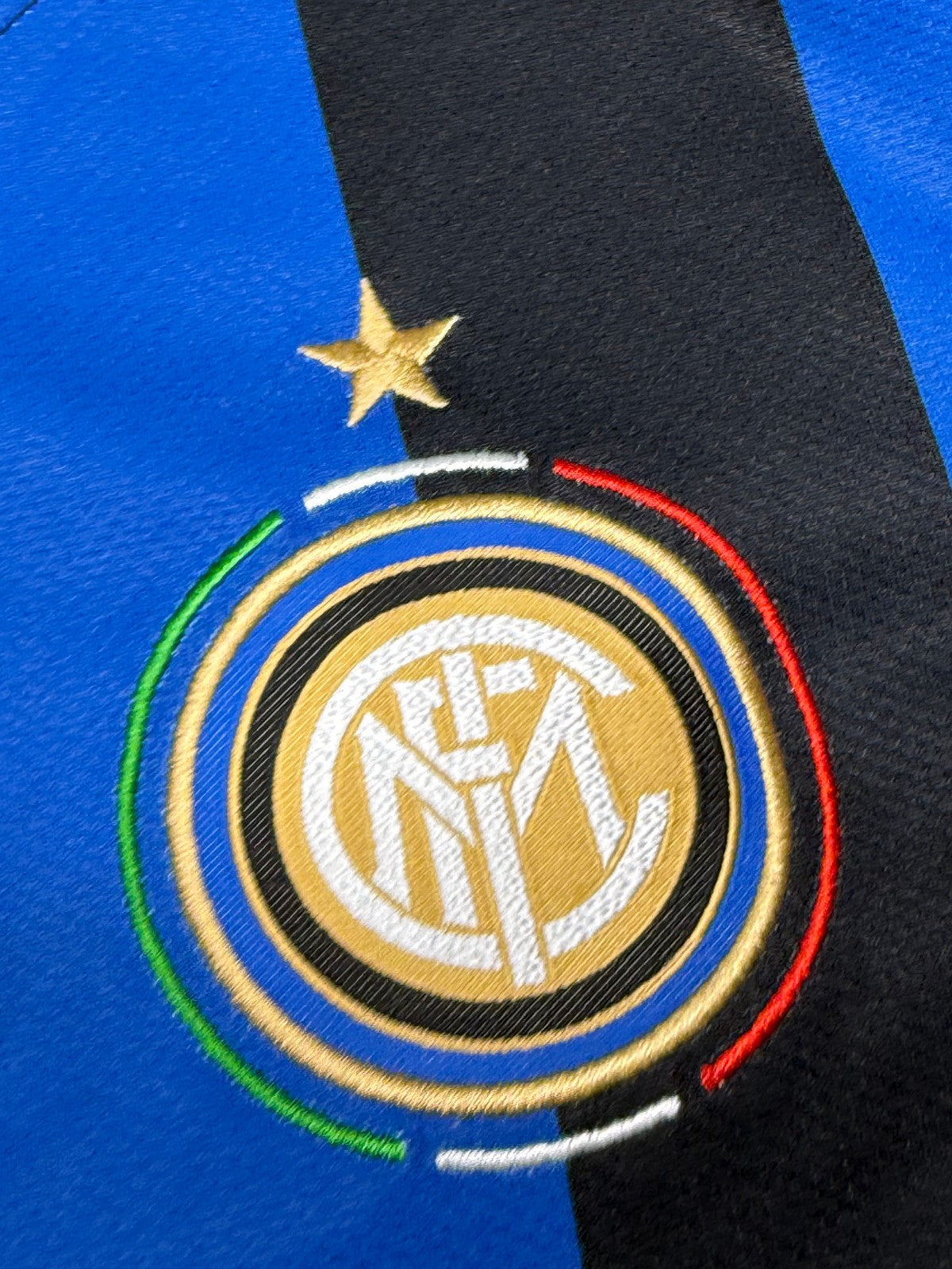 Maglia calcio vintage Inter ETO'O Pirelli Nike 2009 2010 Triplete shirt jersey
