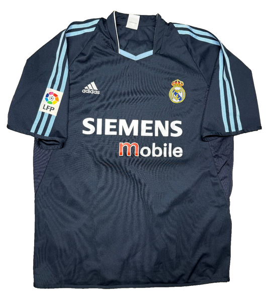 maglia calcio vintage camiseta Real Madrid RONALDO Adidas Siemens 2003-04