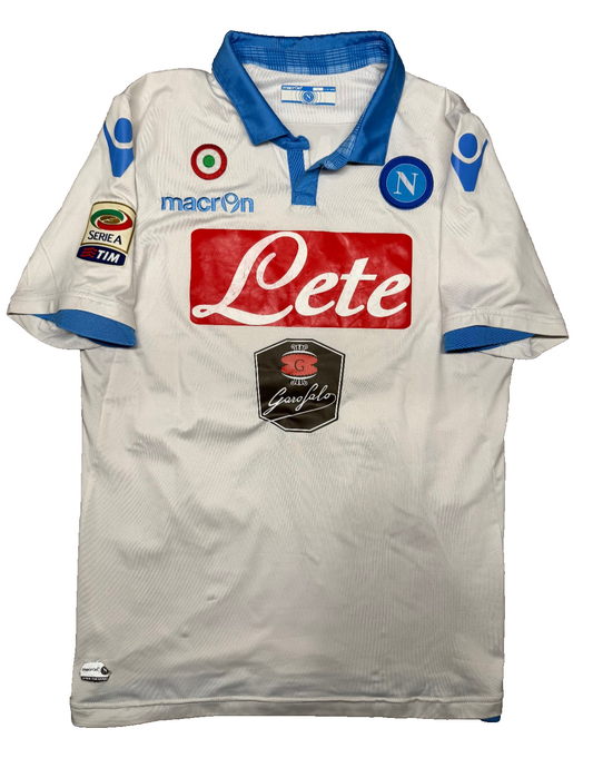 maglia calcio vintage Napoli Hamsik away 2014 2015 Lete Garofalo L