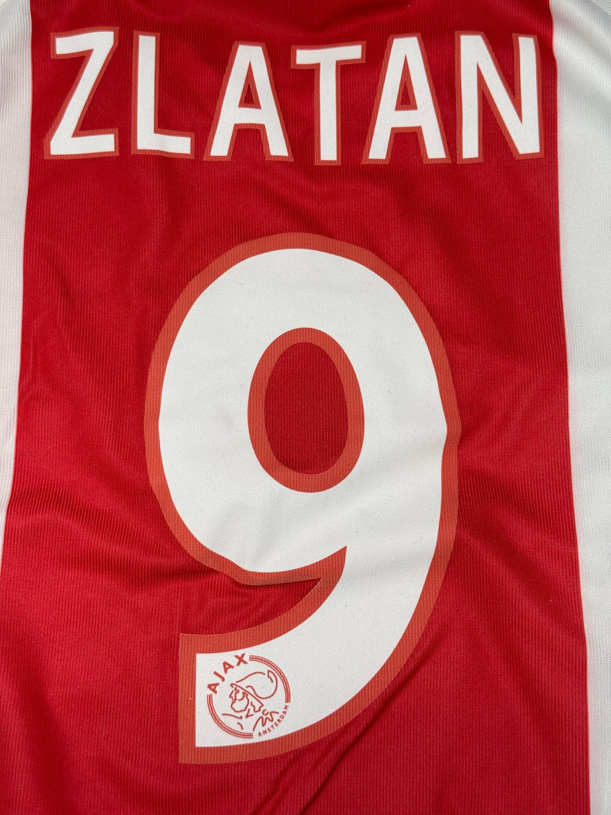 maglia calcio vintage ajax Ibrahimovic 2001 2002 amro vintage adidas jersey XL