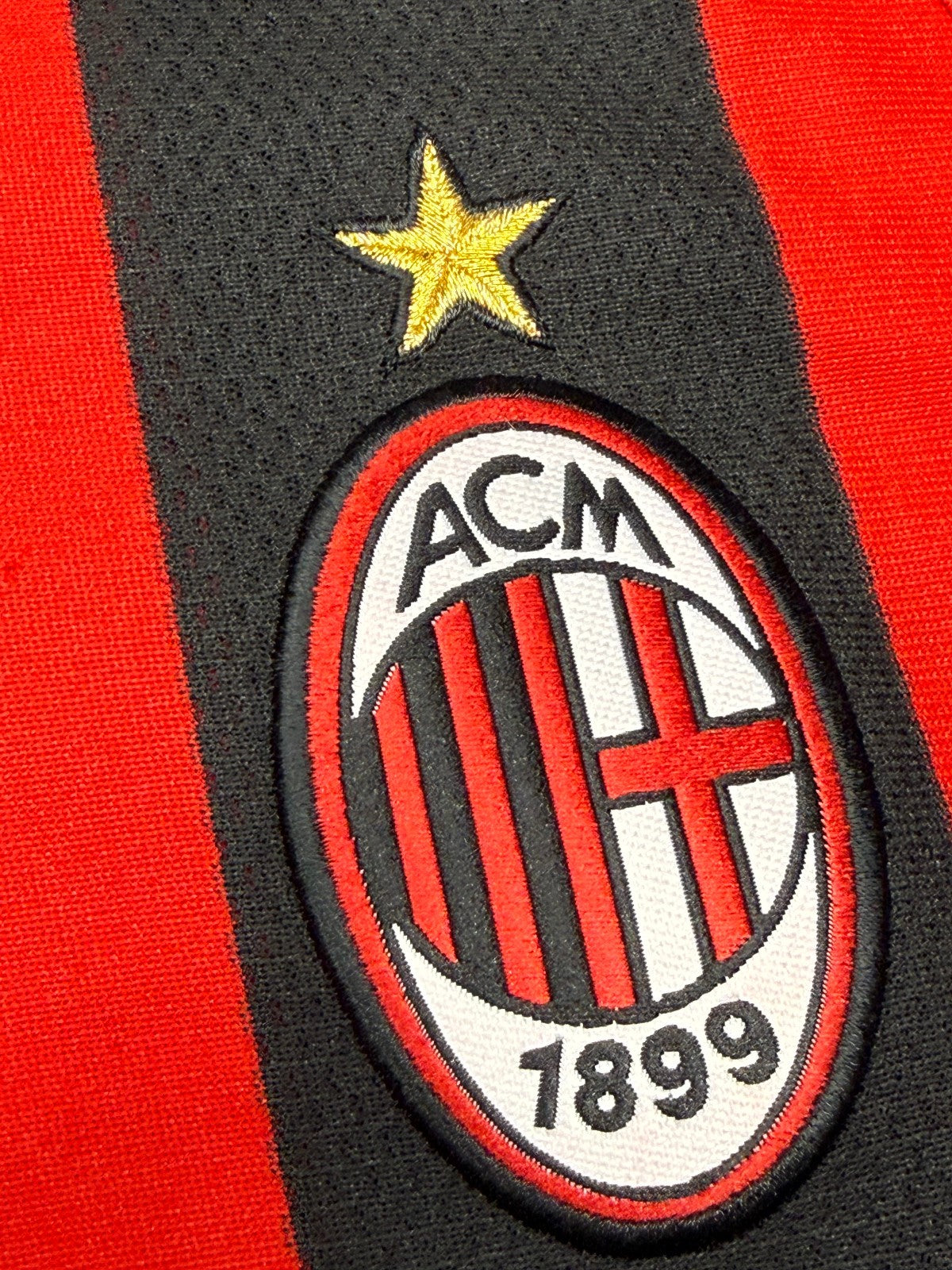 maglia calcio vintage AC Milan KAKA Adidas 2003 2004 MERIVA Climalite