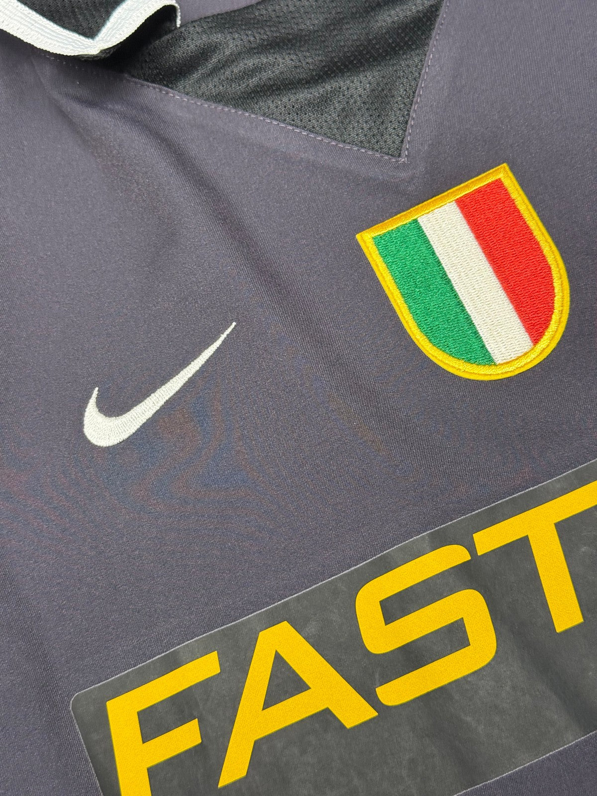 maglia calcio vintage Del Piero Juventus 2003 2004 Serie A Nike Fastweb away M