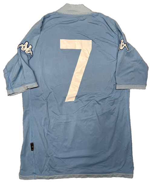 maglia calcio vintage SSC NAPOLI Kappa 2005 2006 LETE M #10 Christmas in Love #7