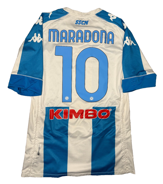 maglia calcio Napoli 2020 2021 Maradona Tribute Argentina Kappa KOMBAT player XL