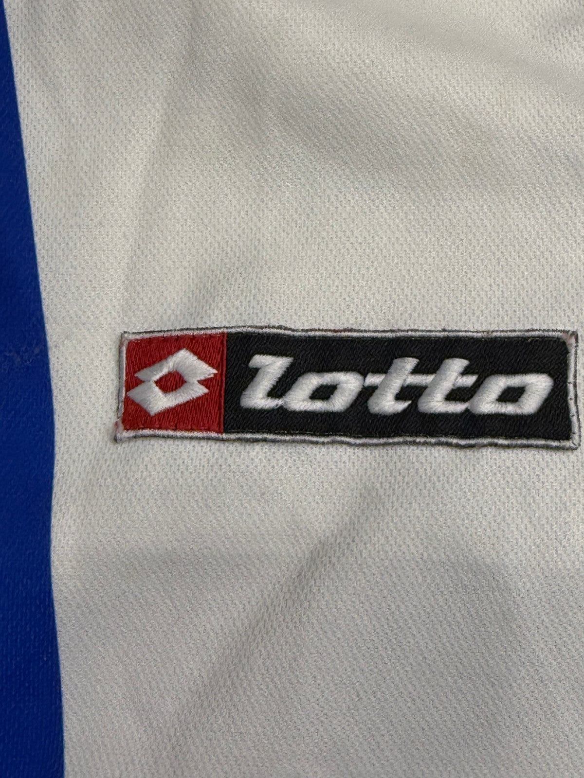 maglia calcio vintage Hellas Verona Lotto MUTU Marsilli away 2000 2001 L