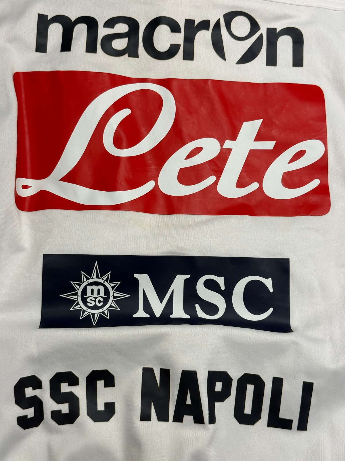 maglia calcio vintage Napoli Hamsik training Lete Macron 2012 allenamento felpa