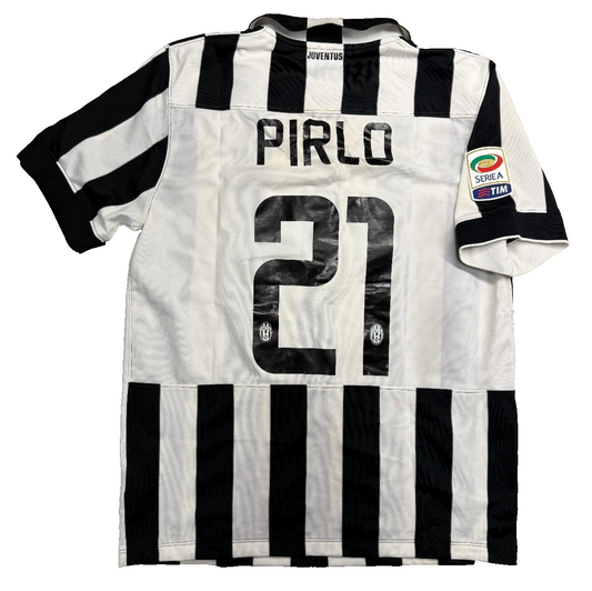 maglia calcio vintage FC Juventus PIRLO 2014 2015 JEEP L NIKE