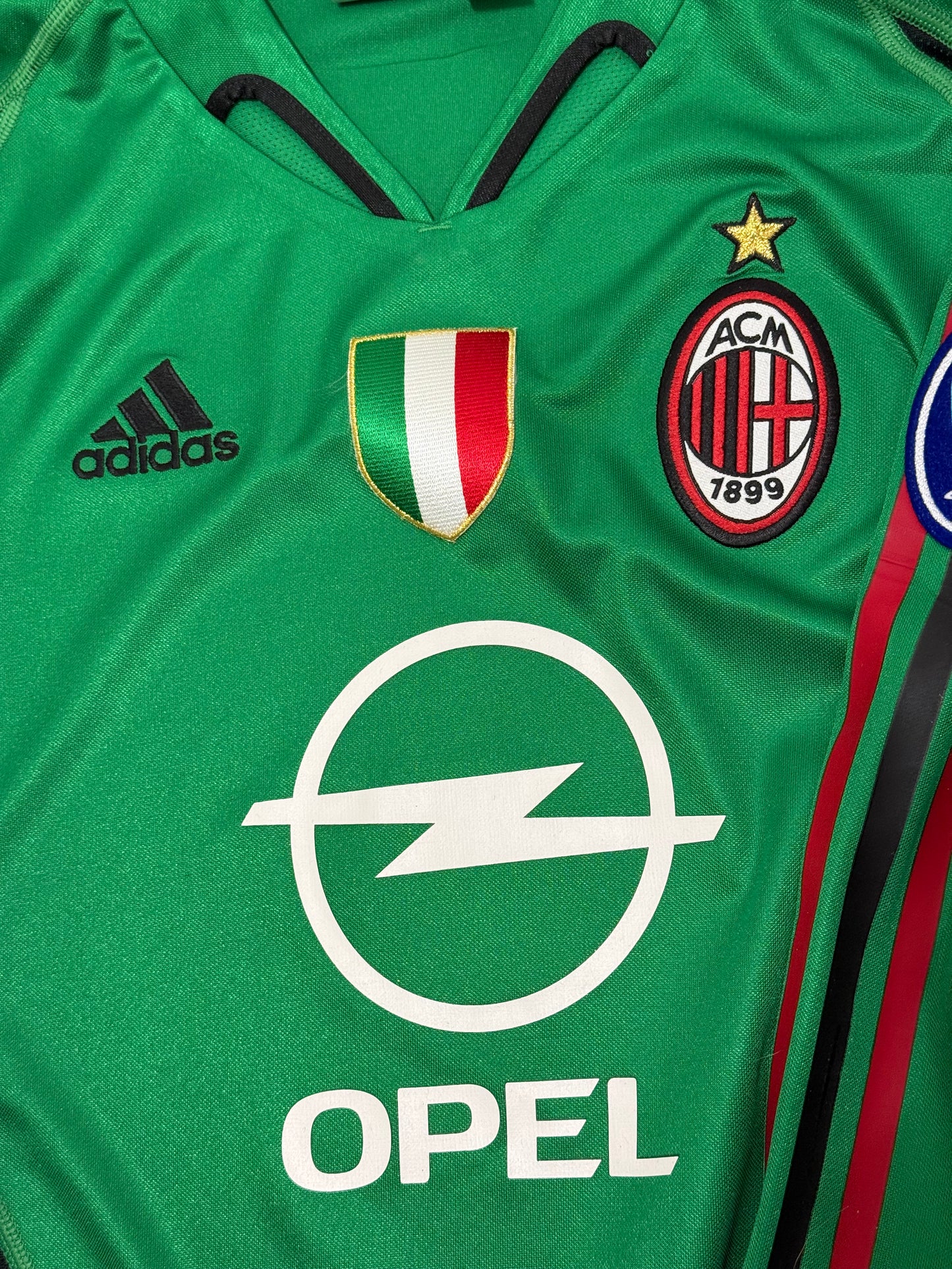 Maglia AC MILAN adidas DIDA 2004 2005 goalkeeper Opel S