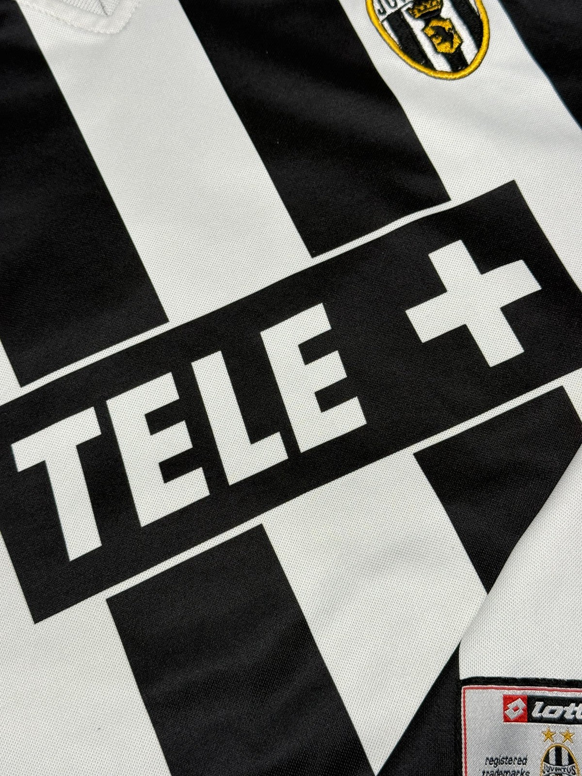 maglia juventus vintage ZIDANE Lotto 2000 2001 L Ciao WEB Tele+ jersey home