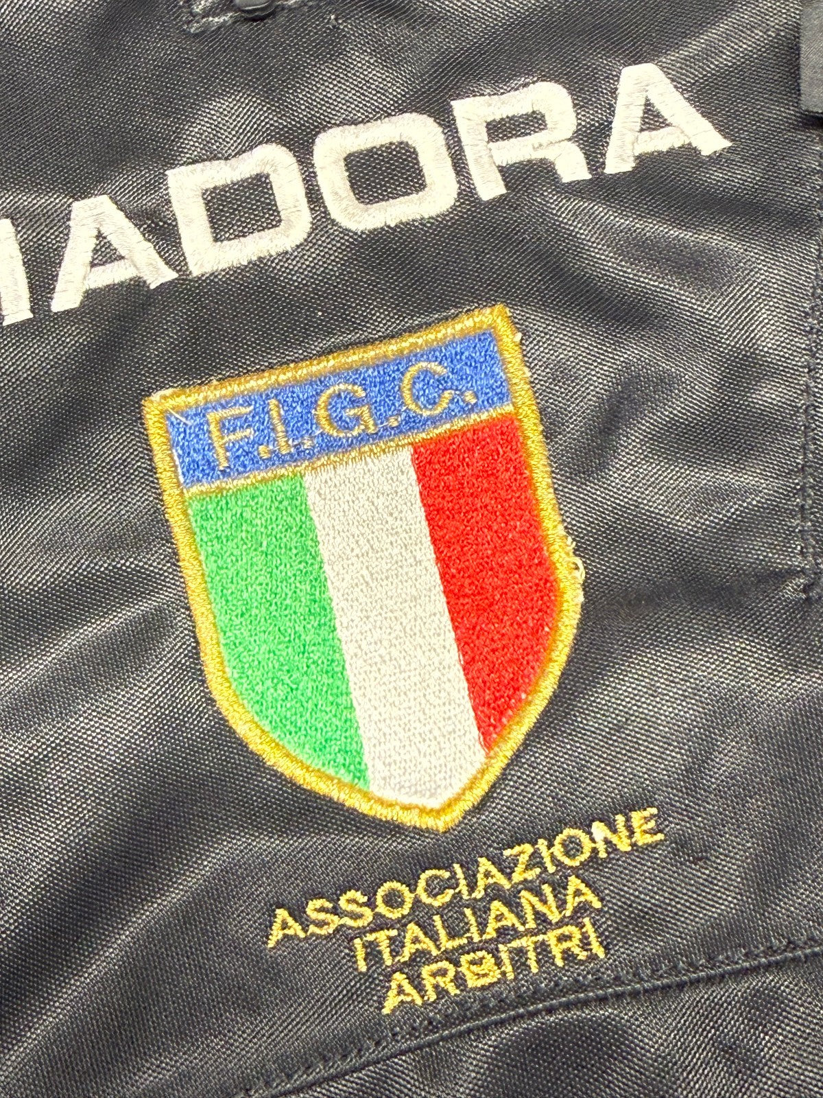 maglia arbitro figc Collina diadora 2004 2005 ultima stagione M
