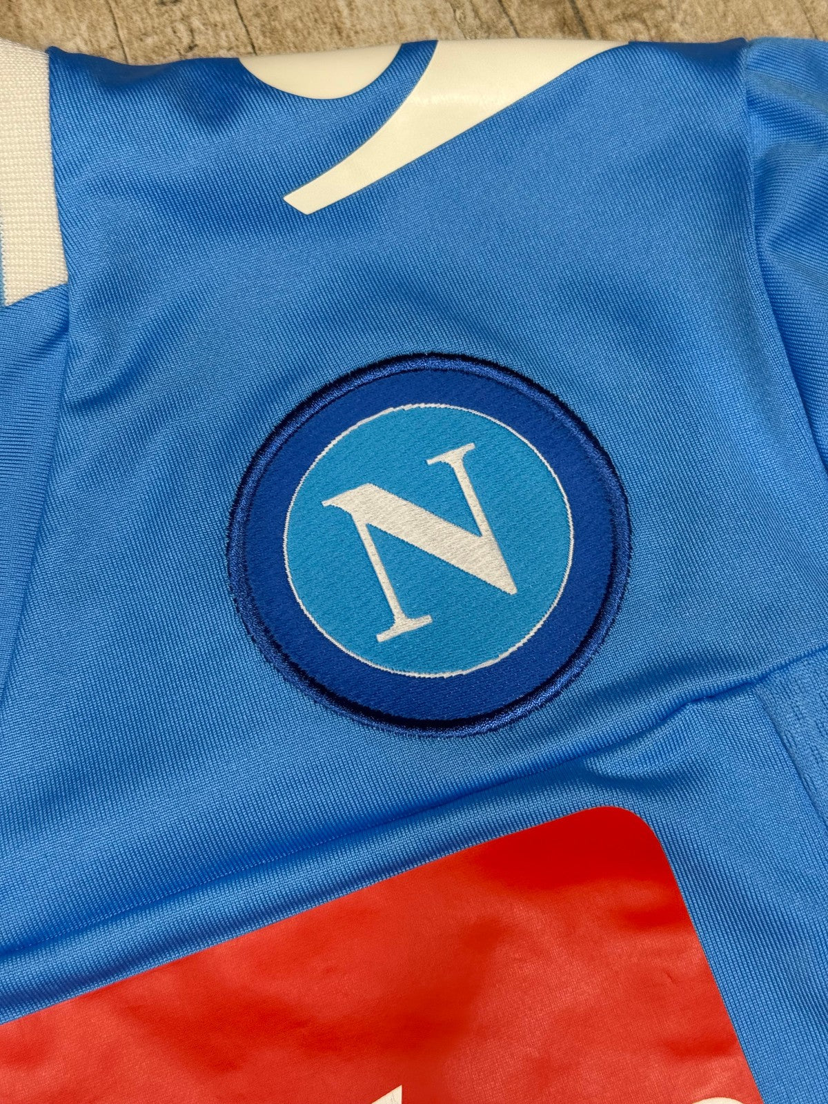 maglia calcio vintage Napoli Cavani home 2012 2013 shirt Jersey Macron M Lete