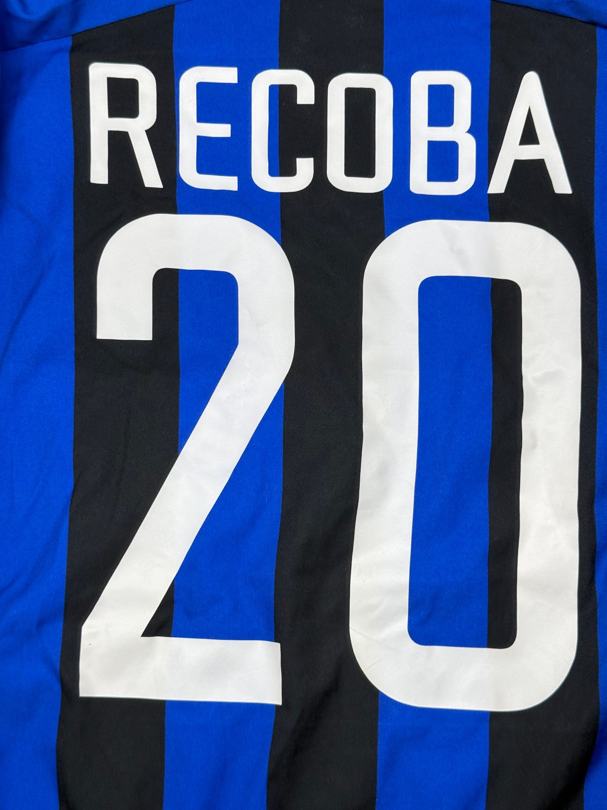 maglia calcio Inter vintage RECOBA Pirelli 2002 2003 ORIGINALE jersey shirt M