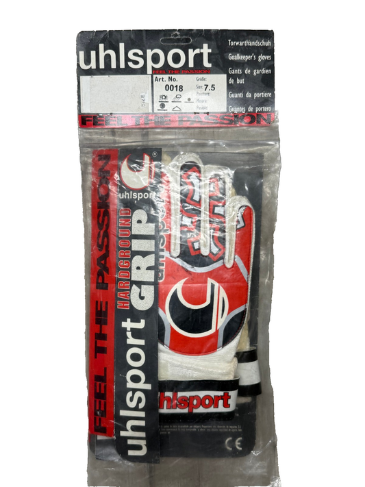 Guanti Portiere Uhlsport Vintage “The Passion” Hardground Grip TG 7.5 NOS