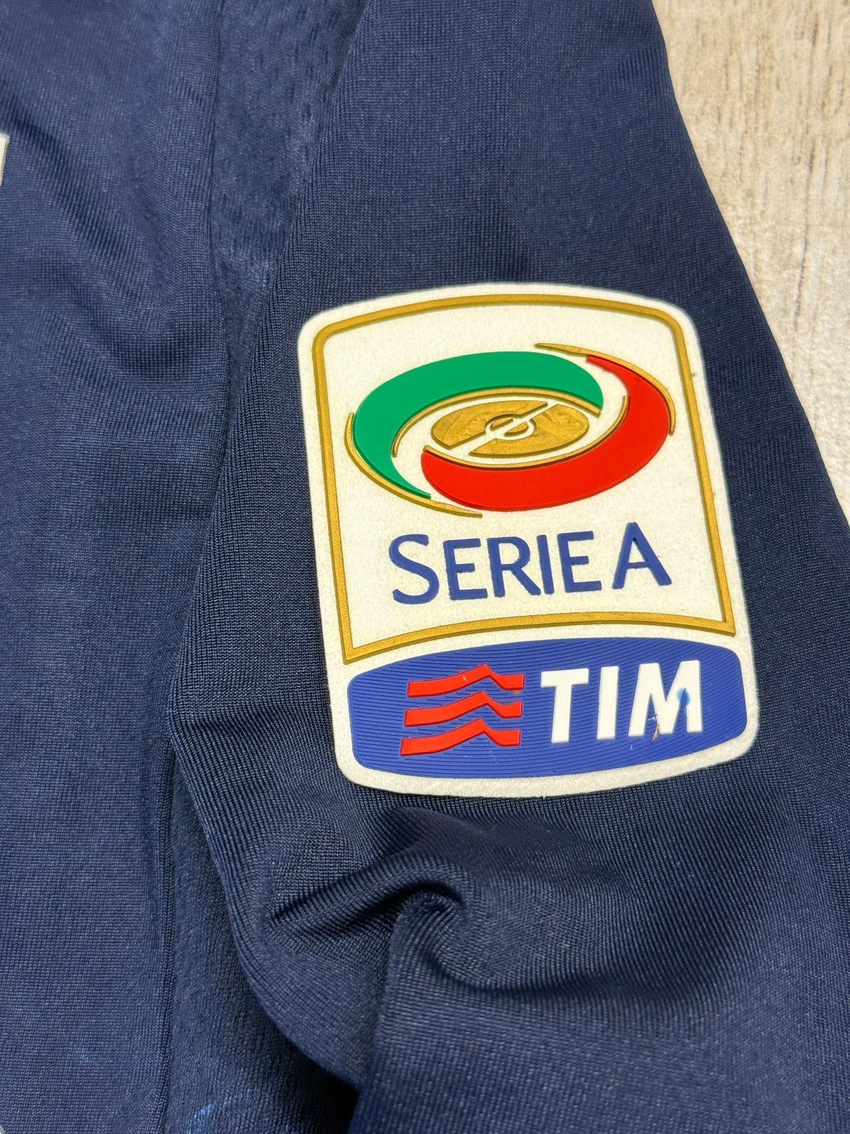 maglia calcio vintage Napoli DZEMAILI worn 2012 2013 shirt Jersey Macron L Lete