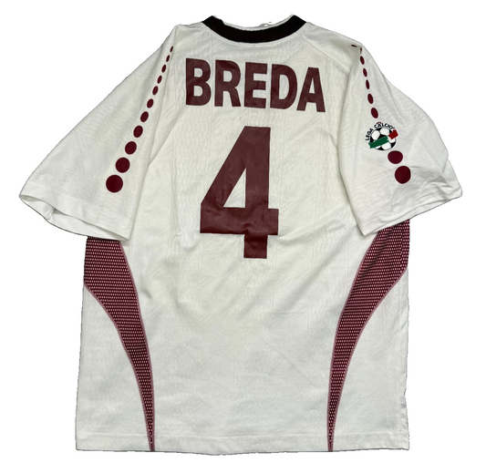 maglia calcio vintage Salernitana Devis Centrale del Latte 2003 2004 home L