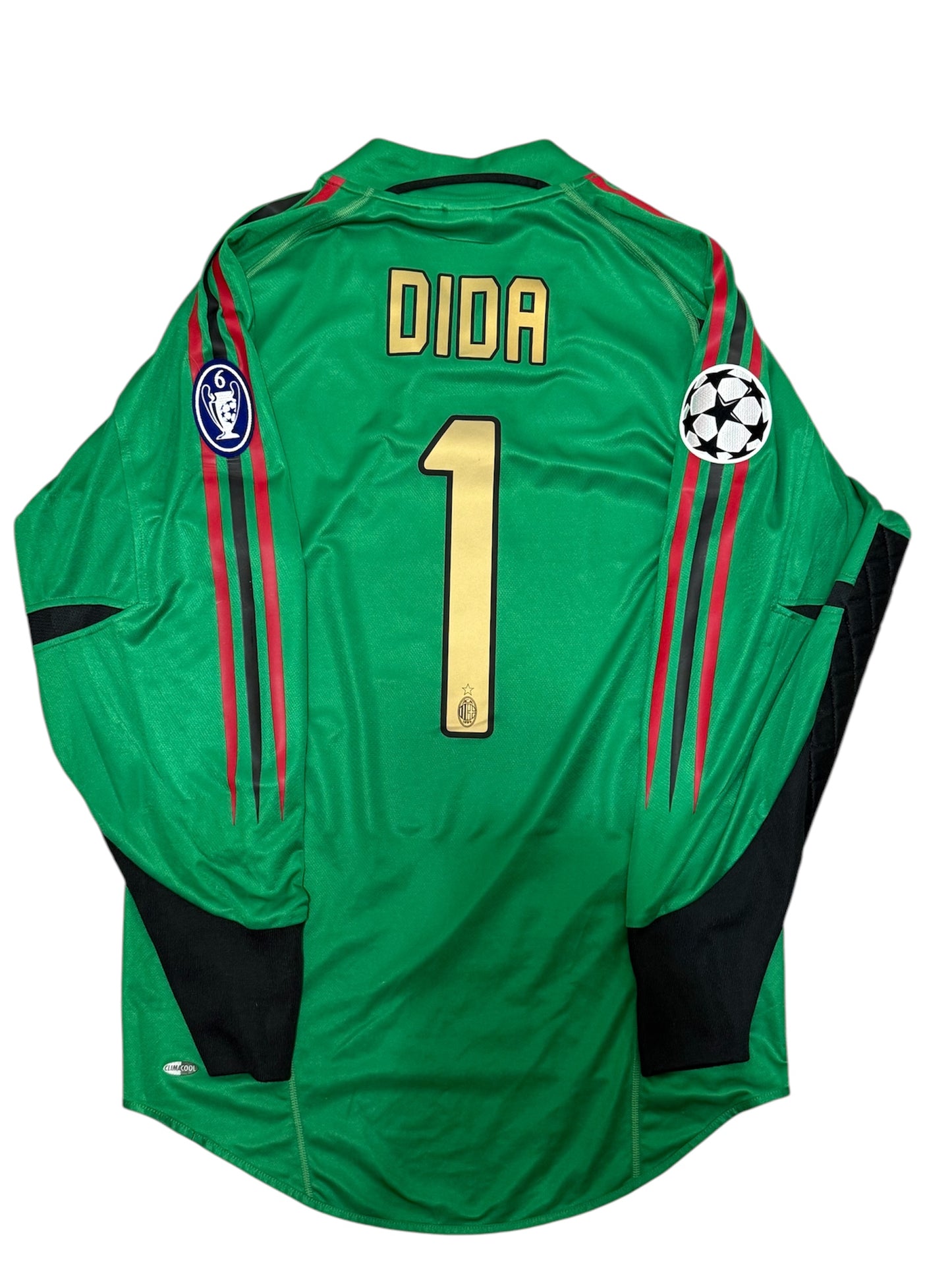 Maglia AC MILAN adidas DIDA 2004 2005 goalkeeper Opel S