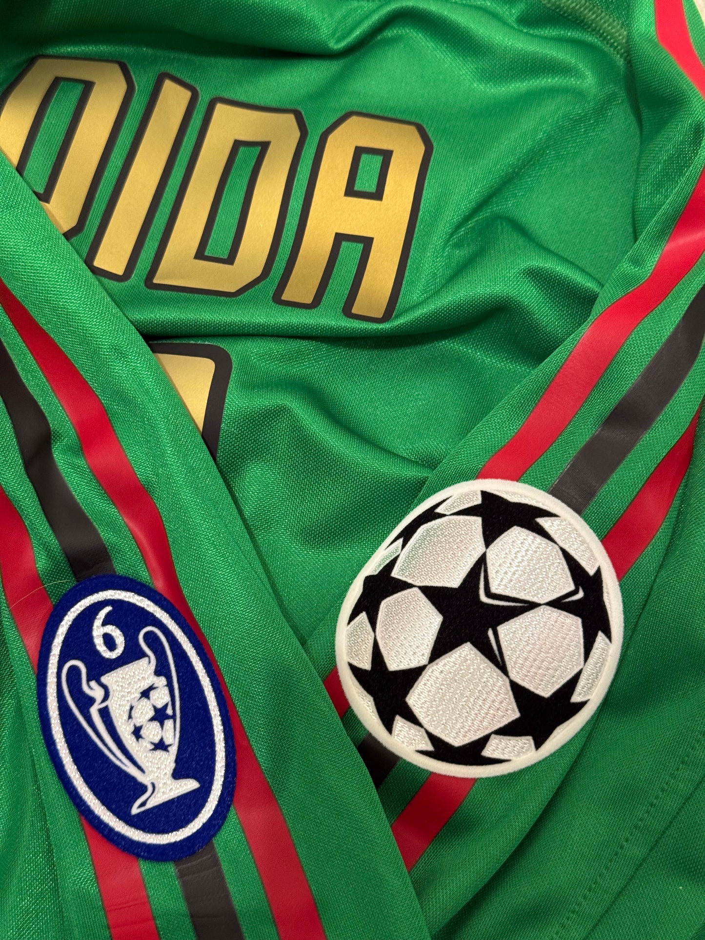 Maglia AC MILAN adidas DIDA 2004 2005 goalkeeper Opel S