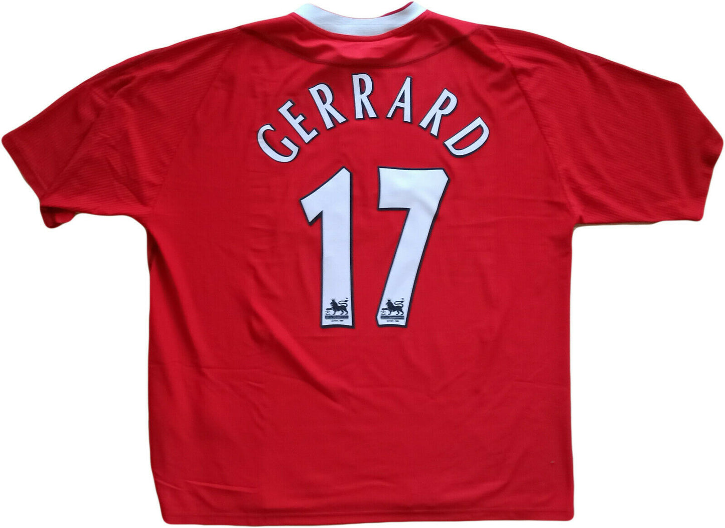 shirt liverpool Gerrard Reebok 2002 2003 carlsberg home shirt maglia PLAYER