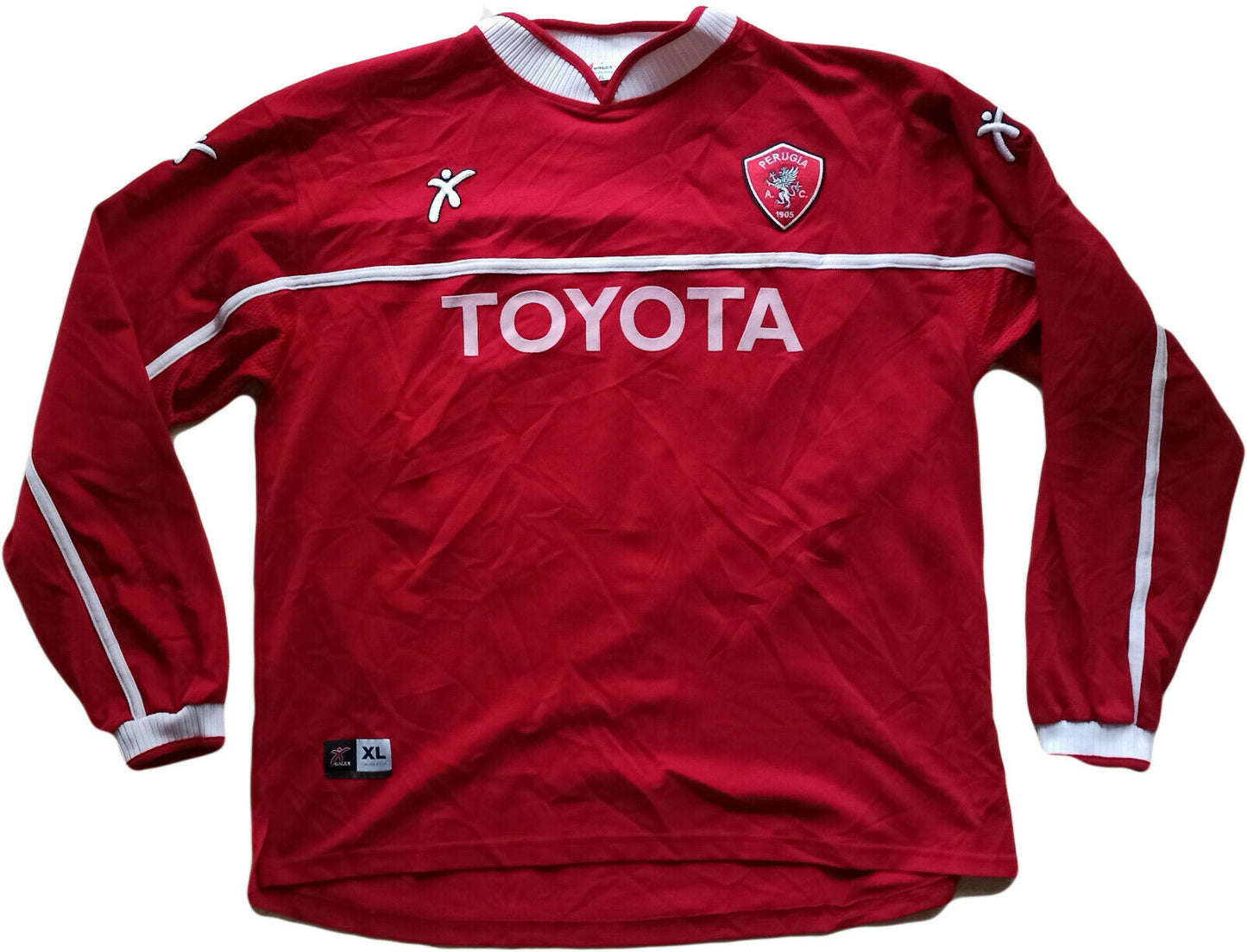 maglia Perugia Manfredini 2002 2003 TOYOTA Galex player issued friendly XL