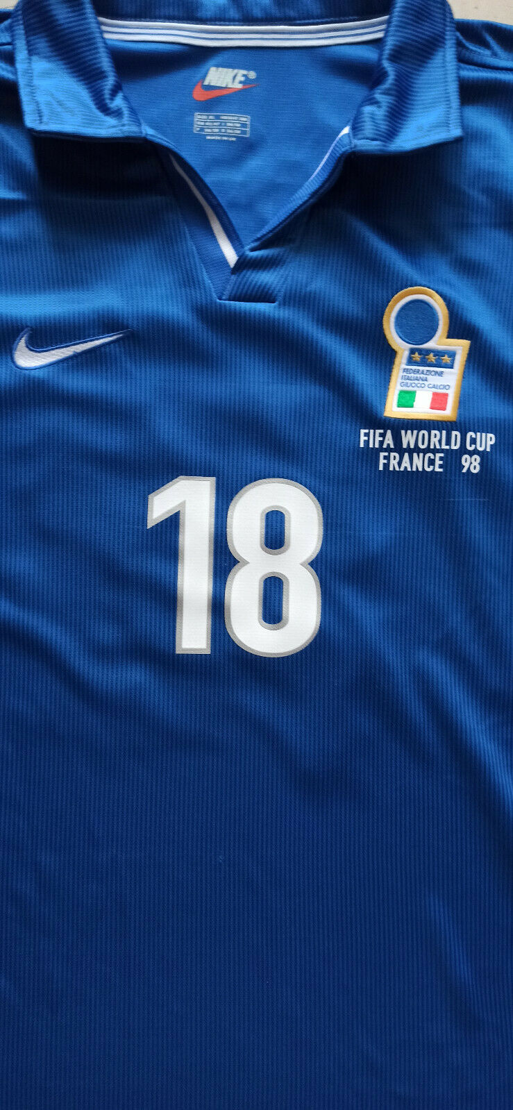 maglia italia roberto Baggio mondiali FIFA WORLD CUP 1998 jersey shirt NIKE XL
