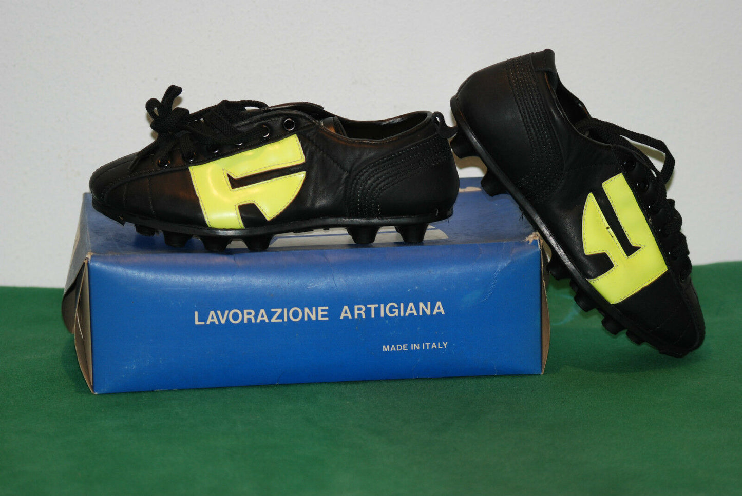 scarpini ALA D'ORO vintage conti dibba 80 boots playground maglia roma barilla