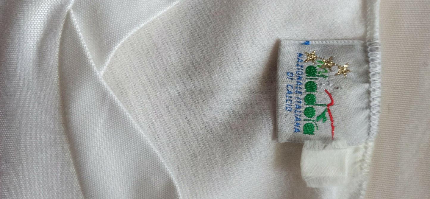 maglia calcio vintage Italia 1988 Diadora Roberto Baggio Training shirt jersey