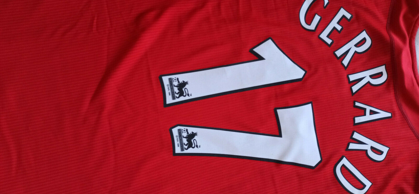 shirt liverpool Gerrard Reebok 2002 2003 carlsberg home shirt maglia PLAYER