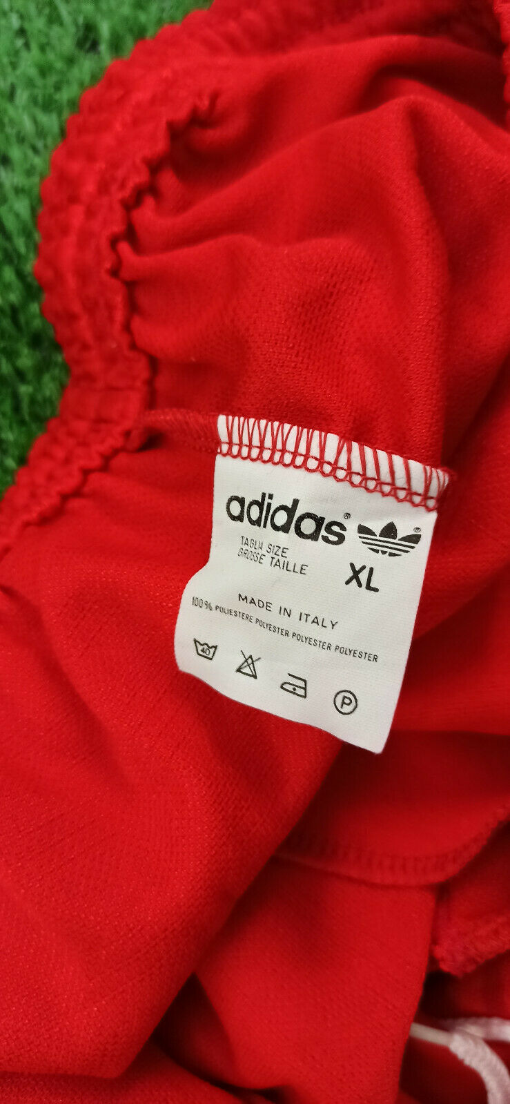 adidas vintage calcio football Bari Bayern Russia shorts glanz sprinter cotton