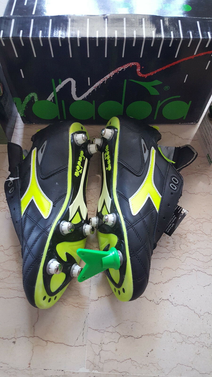 vintage diadora roberto baggio club pro NUMBER 10 SC match worn boots shoes 1990