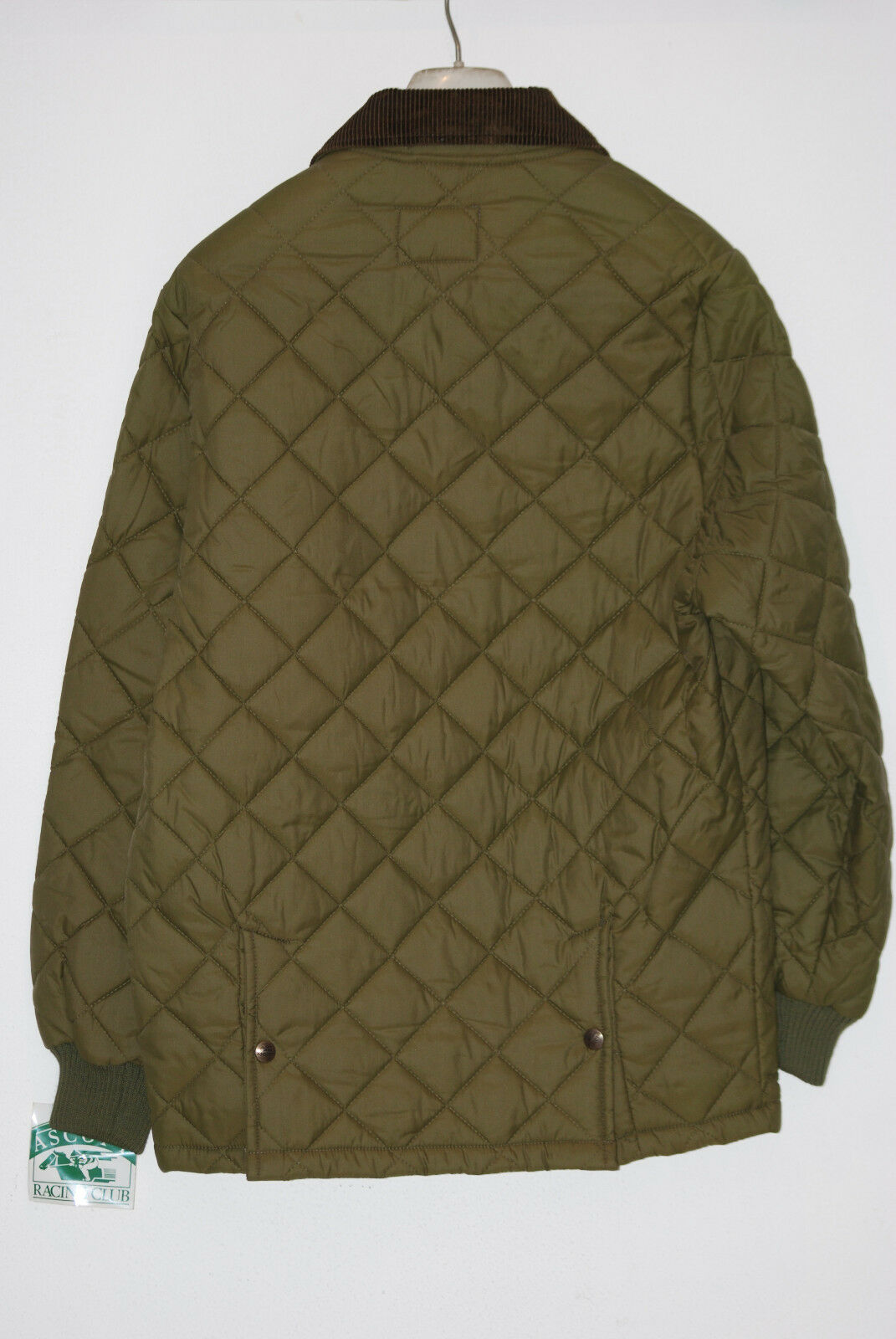 vintage barbour bedale quilted bomber ASCOTT racing shiny sport grenoble